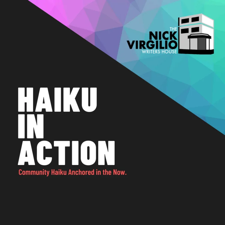 Haiku in Action weekly social media post graphic